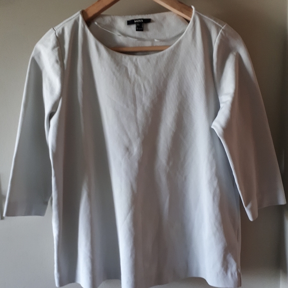 ⭐ 3/30$NWOT MEXX Light blue 3/4 sleeve top - Picture 1 of 1